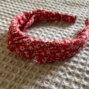 J crew floral knot headband